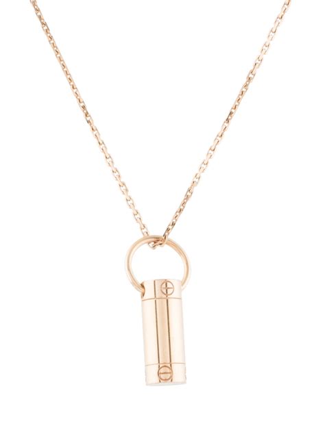 cartier love pendant diamond|cartier love screwdriver pendant.